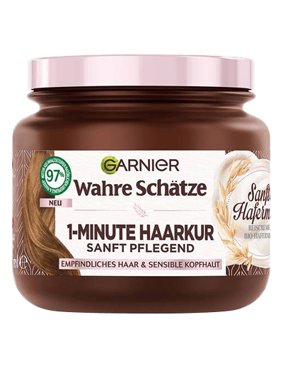 Wahre Schätze 1-Minute Haarkur sanfte Hafermilch - Produktabbildung